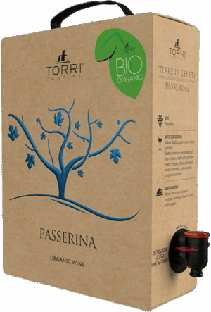 Passerina Bio organic, bílé suché 3 L, Torri Cantine