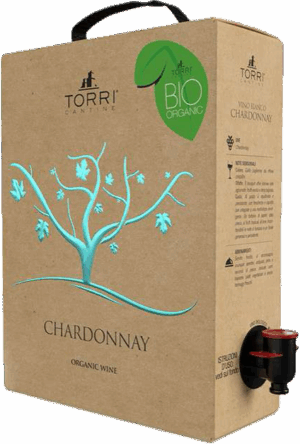 Chardonnay Bio organic, bílé suché 3 L, Torri Cantine